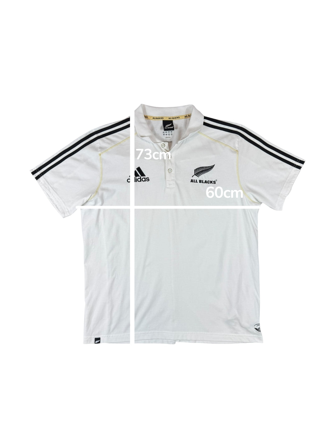 2011/12 New Zealand Adidas All Blacks Training Shirt - 8/10 - (L)