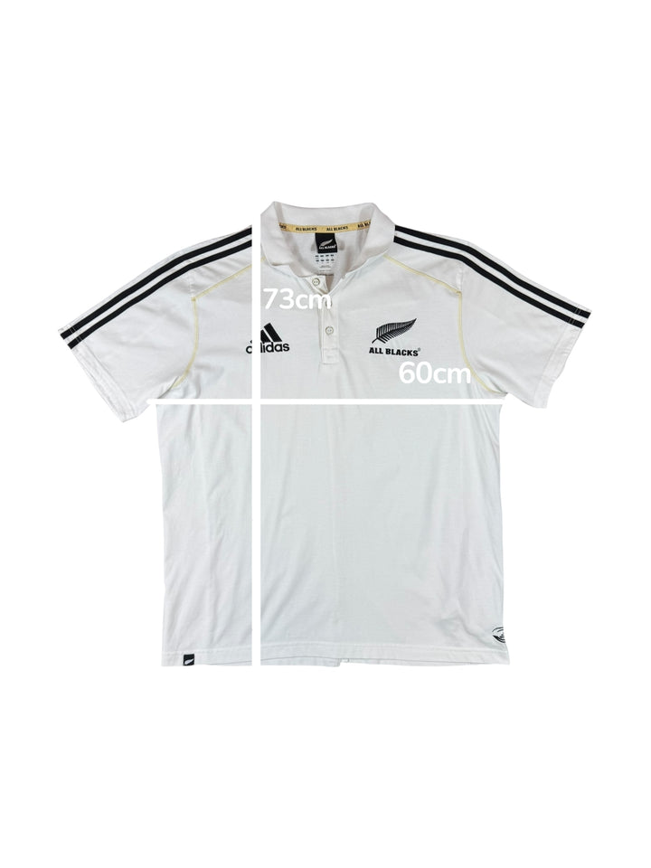 2011/12 New Zealand Adidas All Blacks Training Shirt - 8/10 - (L)
