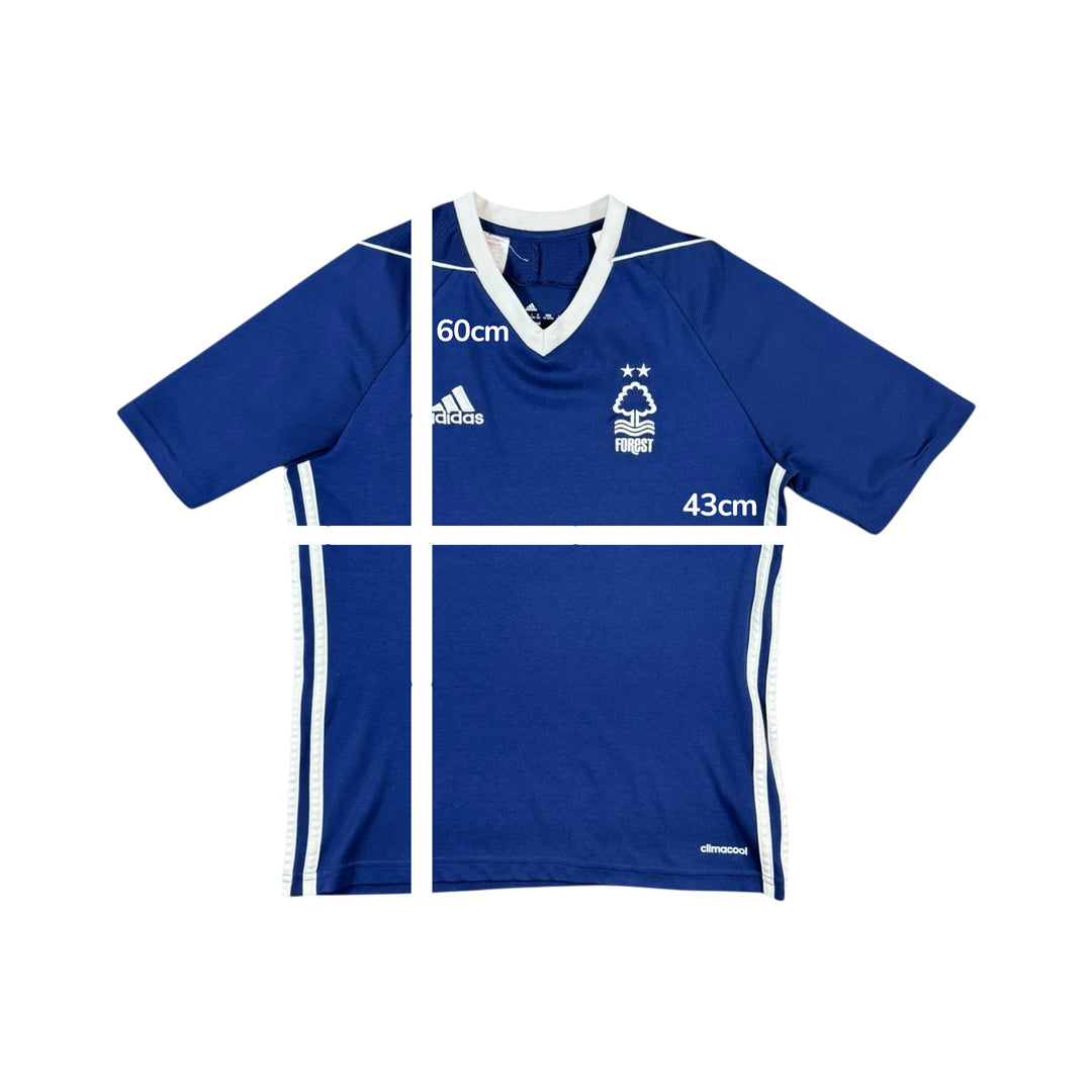 2017-18 Nottingham Forest Adidas Away Shirt - 9/10 - (13-14 Years)