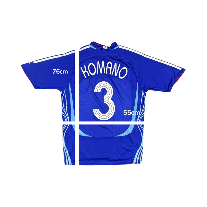 2006-08 Japan Adidas Home Shirt #3 KOMANO - 7/10 - (L)