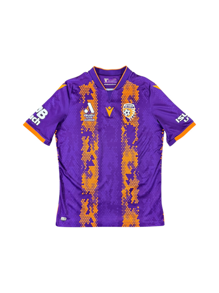 2022/23 Perth Glory Macron Home Shirt - 9/10 - (L)