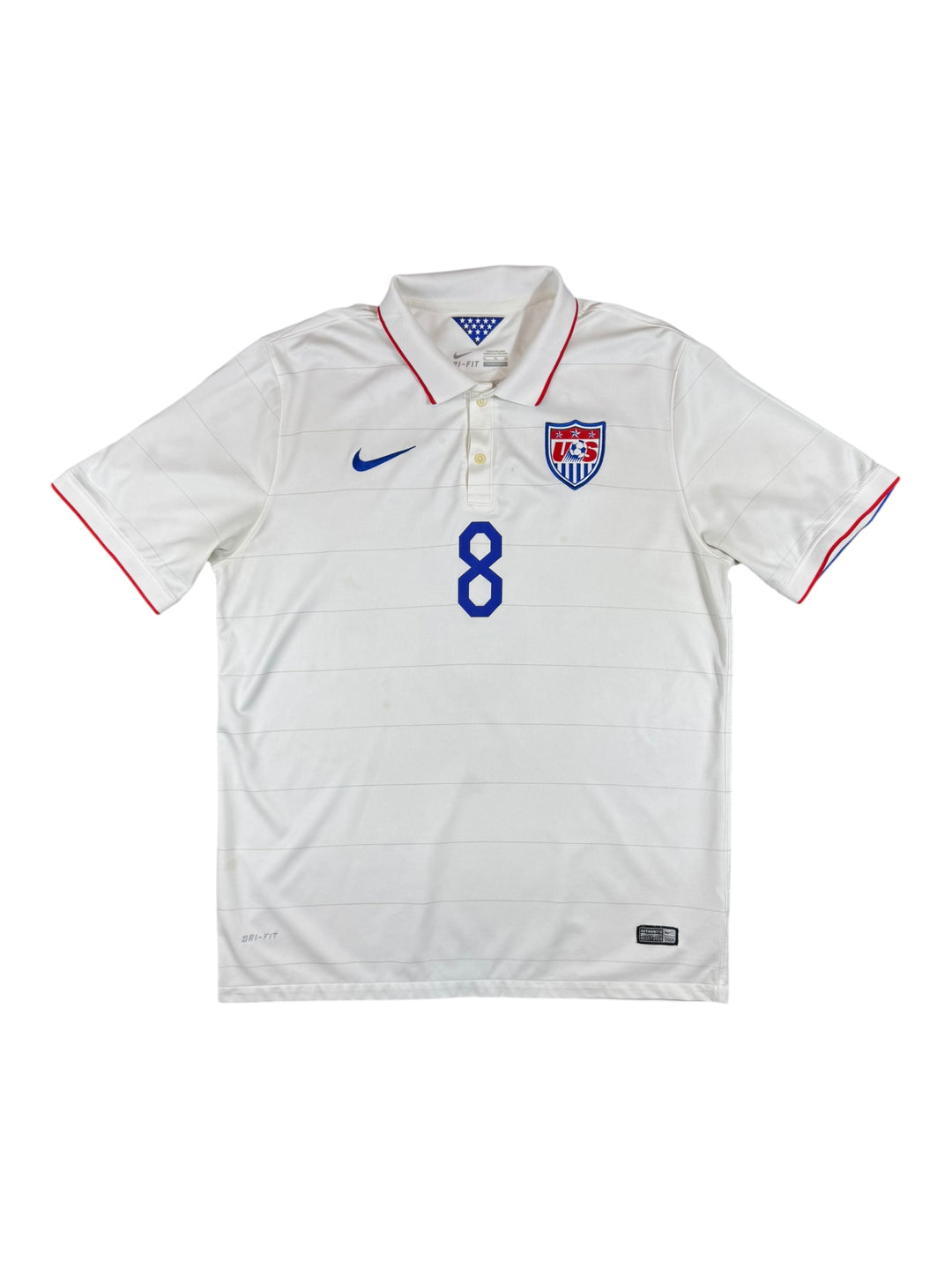 2014/15 USA Nike Football Shirt #8 Dempsey - 6/10 - (XL)