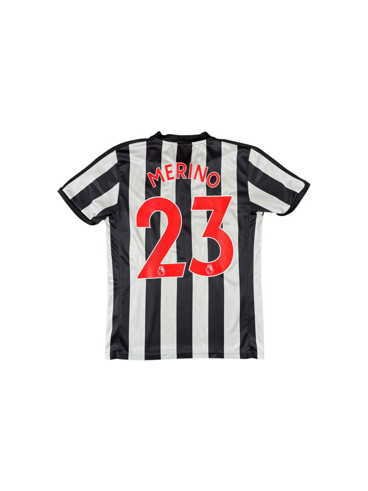 2017-18 Newcastle United Puma Home Shirt #23 MERINO - 7/10 - (M)