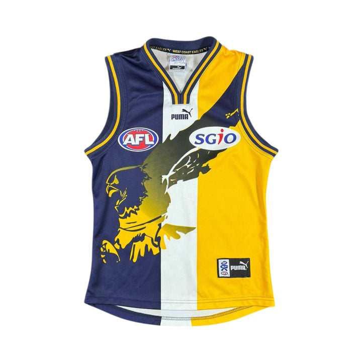 2000s West Coast Eagles Puma Home Jersey - 8/10 - (S)