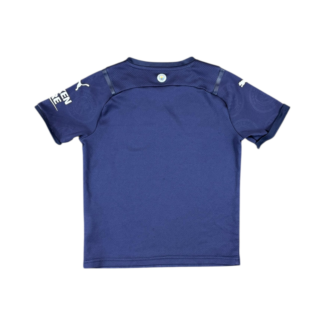 2021-22 Manchester City Puma Third Shirt - 7/10 - (7-8 Years)