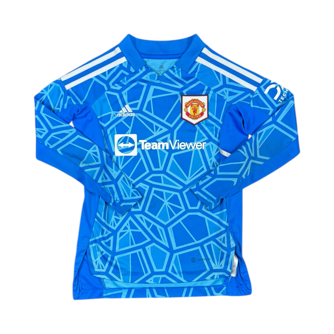 2022-23 Manchester United GK Shirt - 8/10 - (11-12 Years)