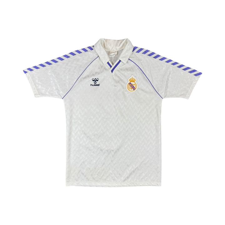 1986-88 Real Madrid Hummel Home Shirt #25 - 8/10 - (M)
