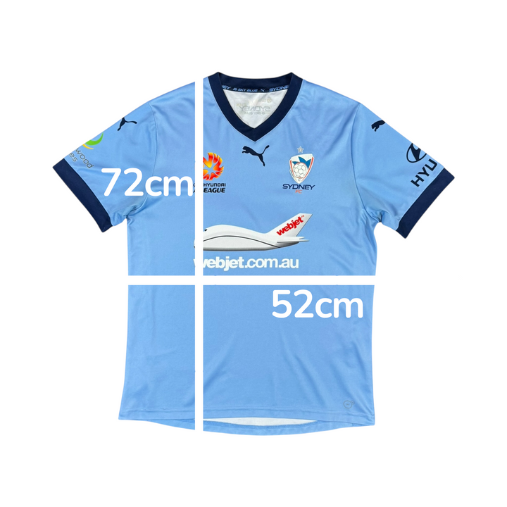 2015-16 Sydney FC Puma Home Shirt - 7/10 - (L)
