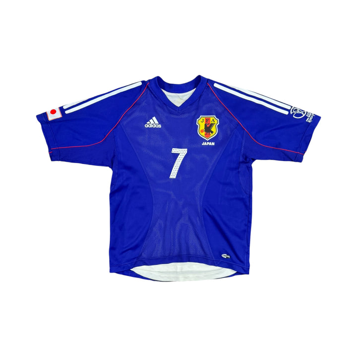 2002-04 Japan Adidas Home Shirt Player Authentic #7 NAKATA - 9/10 - (S)