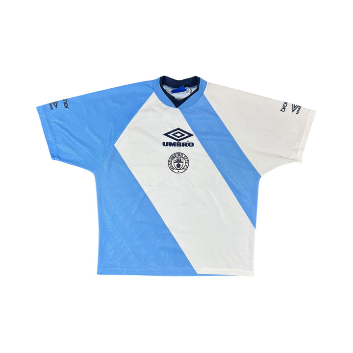 1994-95 Manchester City Umbro Training Shirt - 8/10 - (L)