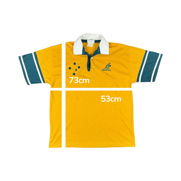 1999 Australia Wallabies Coper Home Rugby Shirt - 7/10 - (L)