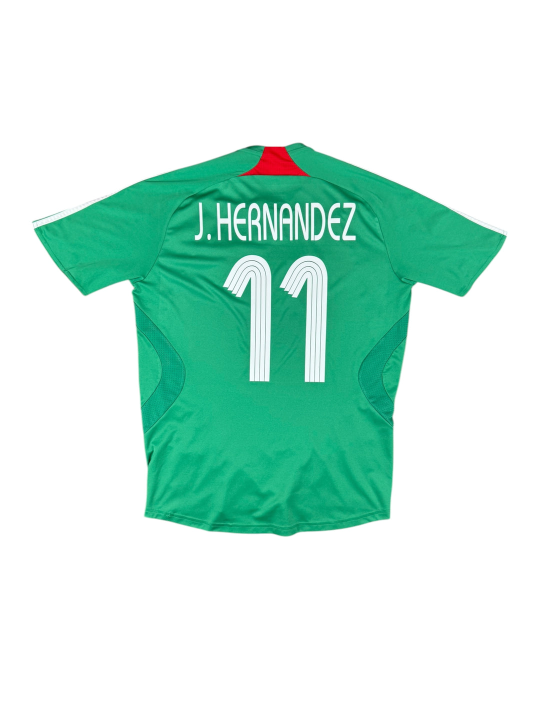 2007/08 Mexico Adidas Football Shirt #11 Hernandez - 9/10 - (M)