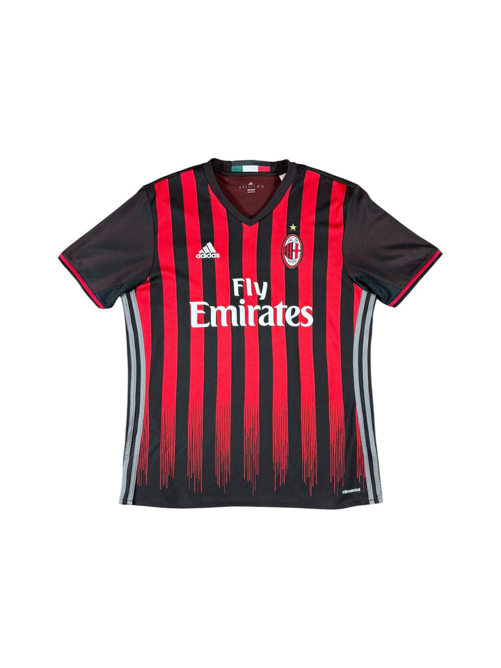 2016/17 AC Milan Adidas Home Shirt - 9/10 - (L)
