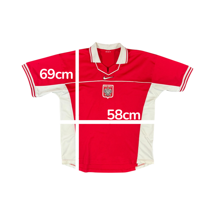 1997-98 Poland Nike Home Shirt - 8/10 - (XL)