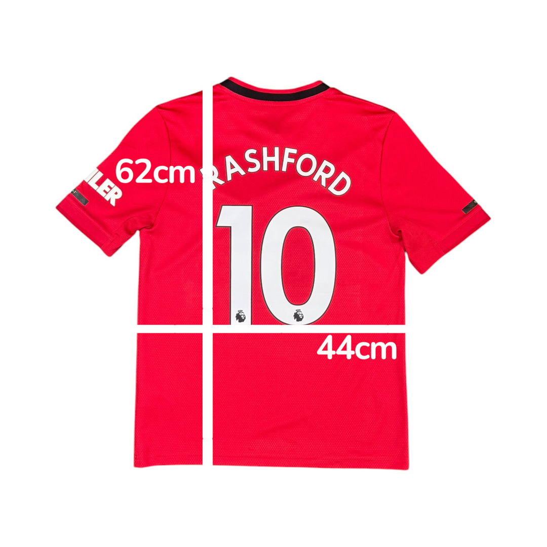2019-20 Manchester United Home Shirt RASHFORD #10 - 9/10 - (13-14 Years)