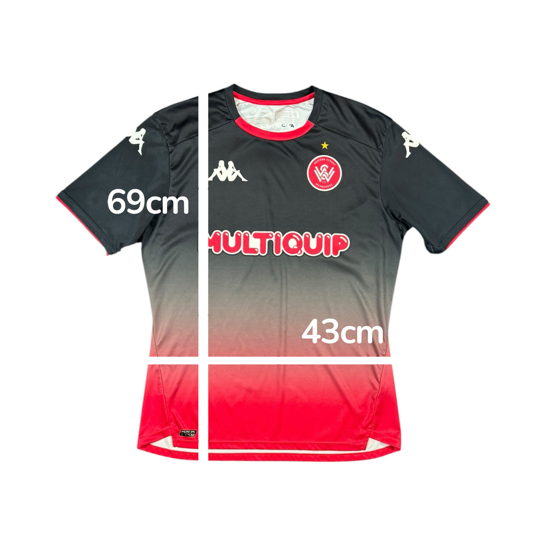 2021-22 Western Sydney Wanderers Youth Player Issue Home Shirt - 9/10 - (M)