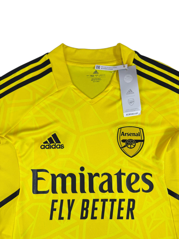 2022/23 Arsenal Adidas Goalkeeper Football Shirt Brand New (S)