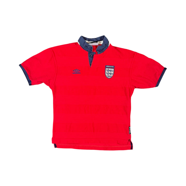 1999-01 England Away Shirt - 9/10 - (10-11 Years)