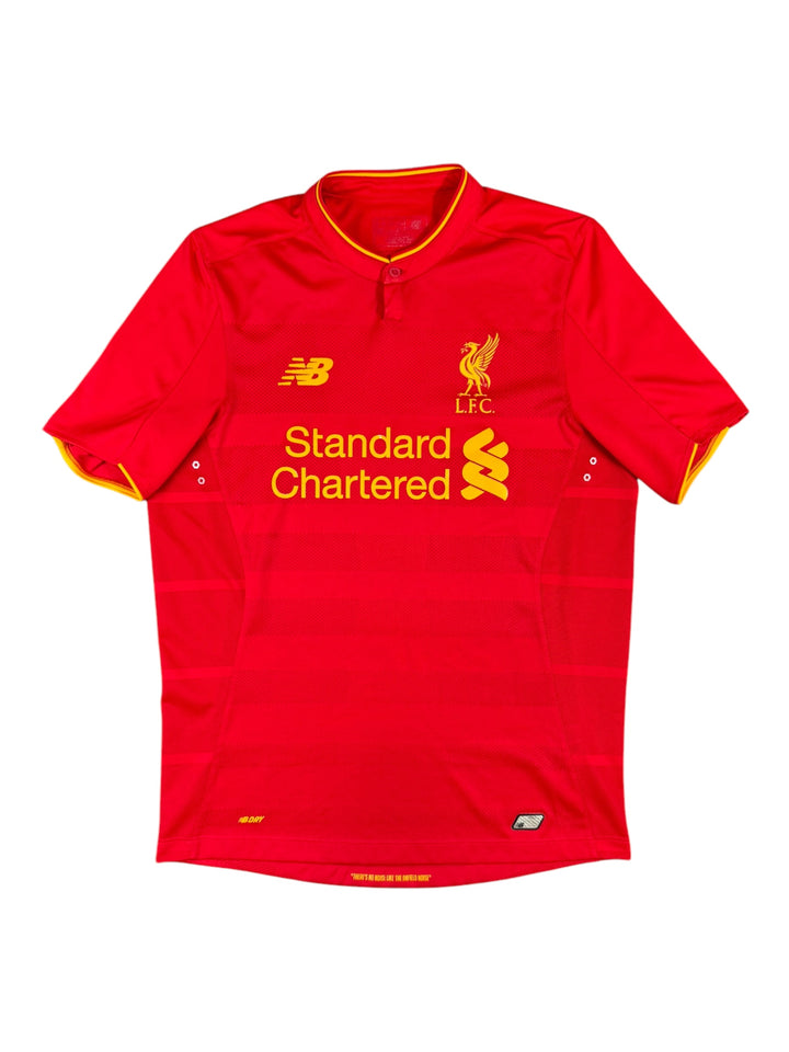 2016/17 Liverpool New Balance Football Shirt - 7/10 - (M)