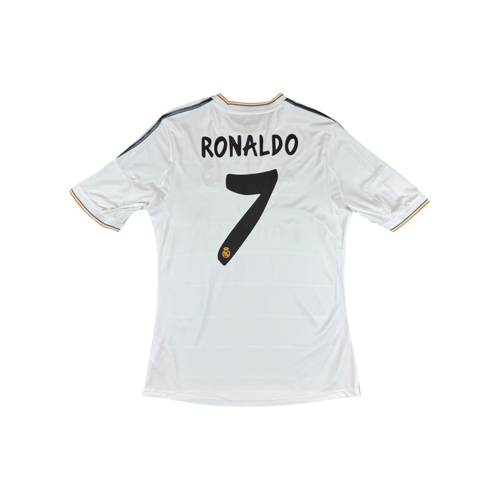 2013-14 Real Madrid Adidas Home Shirt #7 RONALDO - 8/10 - (L)