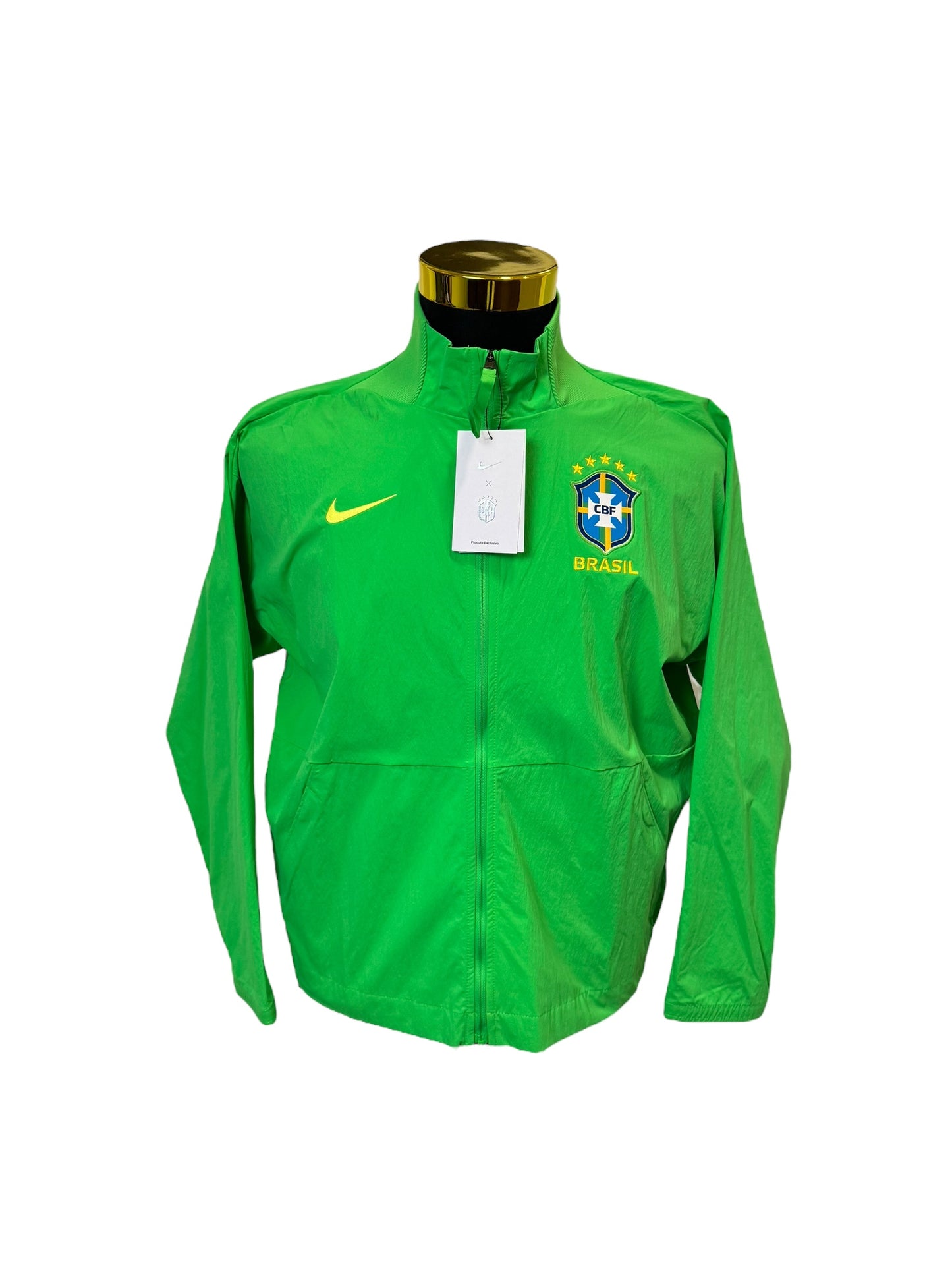 Brazil 2020 Football Track Jacket Brand New