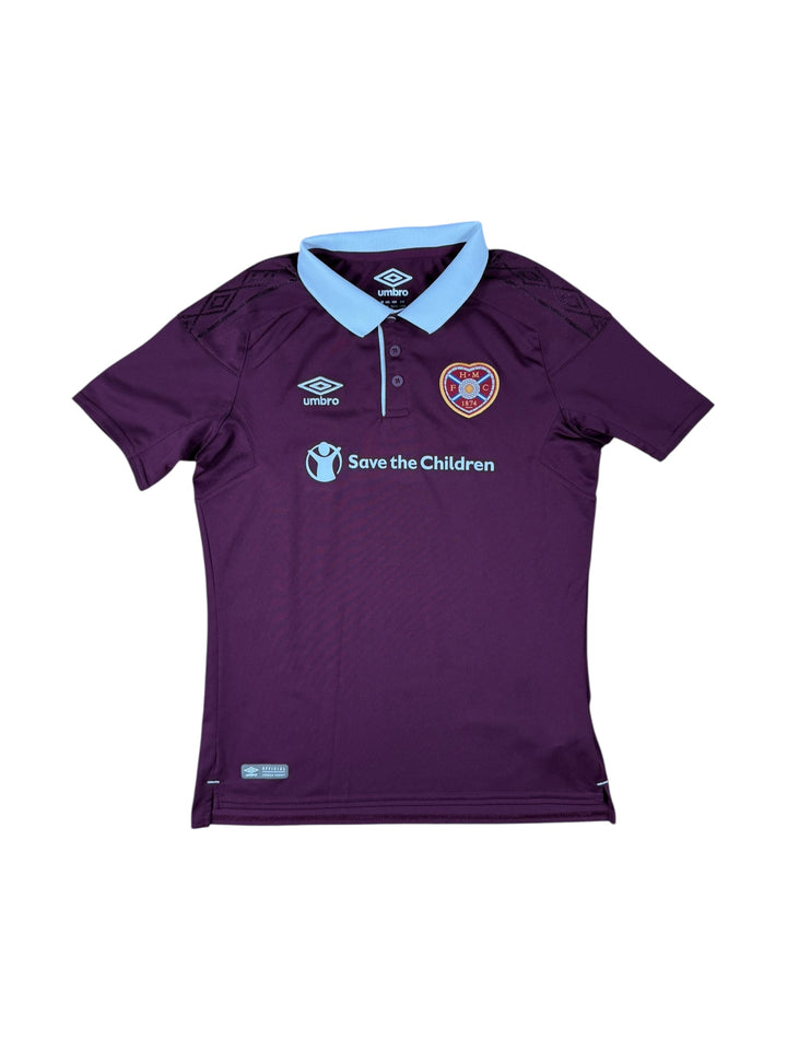 2017/18 Hearts Umbro Home Shirt - 9/10 - (13-14 Years)