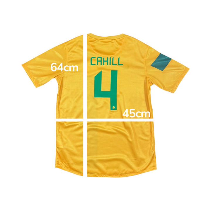 2012-14 Australia Nike Home Shirt CAHILL #4 - 9/10 - (15-16 Years)