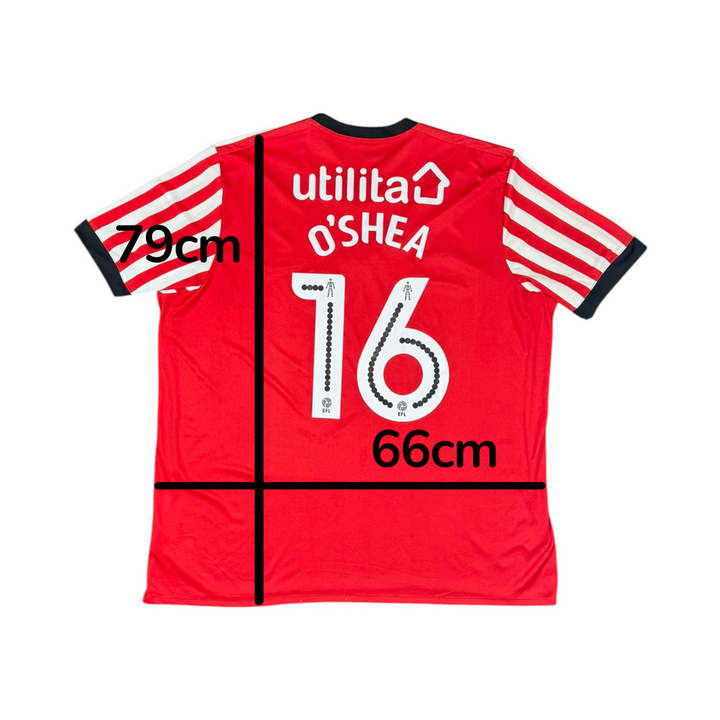 2017-18 Sunderland Home Shirt O'SHEA #16 - 8/10 - (2XL)