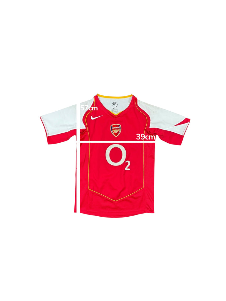 2004-05 Arsenal Nike T90 Home Shirt - 8/10 - (12 Years)