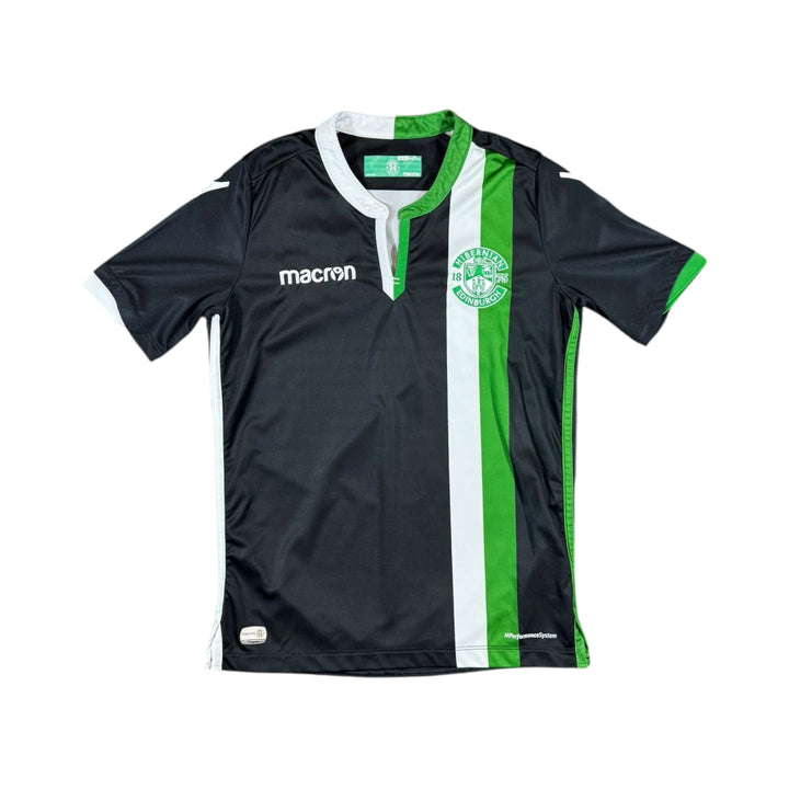 2017-18 Hibernian Macron Home Shirt - 9/10 - (11-12 Years)