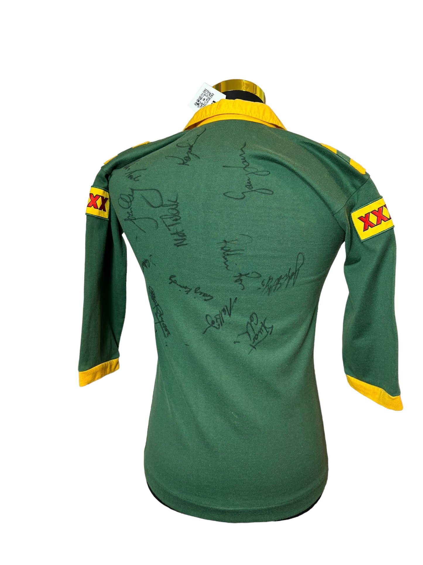 Australia Rugby Longsleeves Jersey Fully Signed 90s