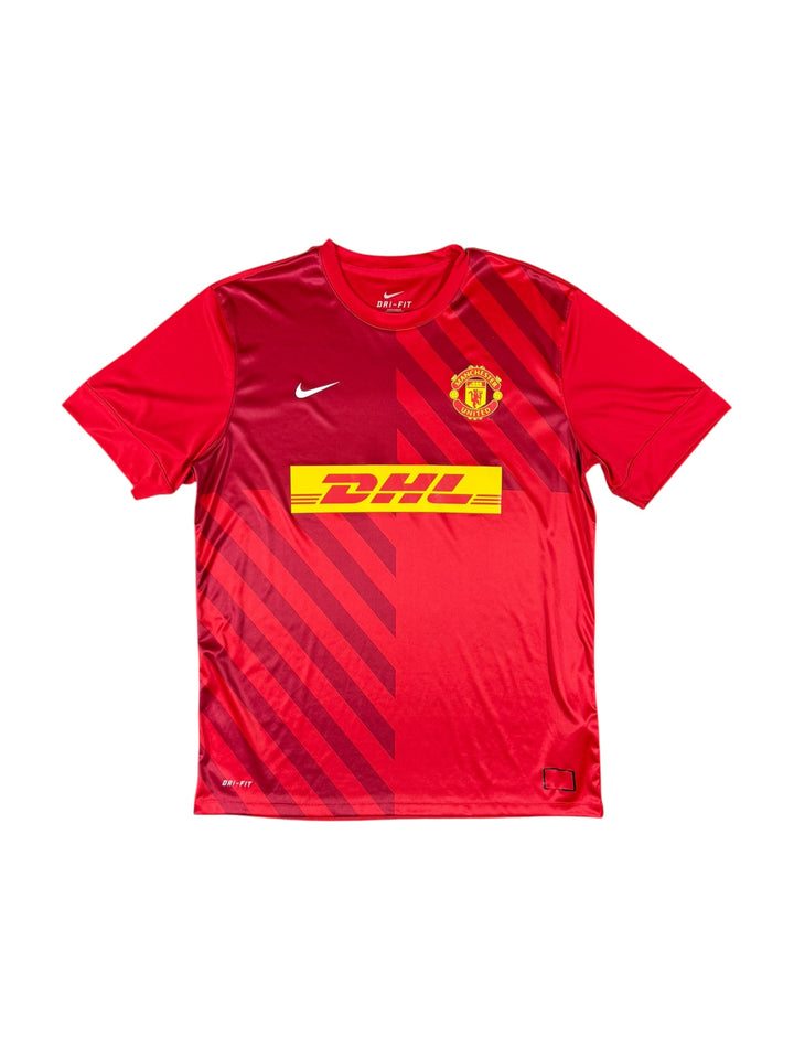 2012/13 Manchester United Nike Training Shirt - 8/10 - (XL)