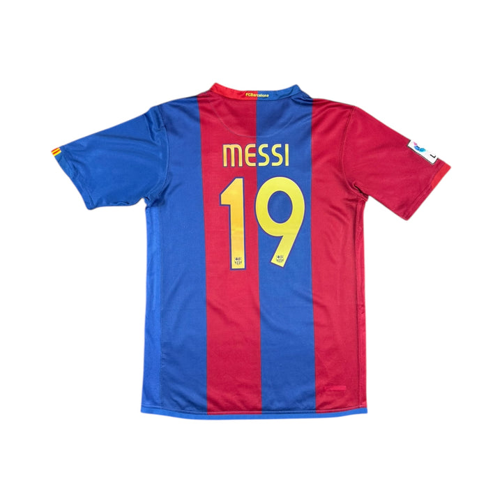 2006-07 Barcelona Nike Home Shirt #19 MESSI - 9/10 - (15-16 Years)