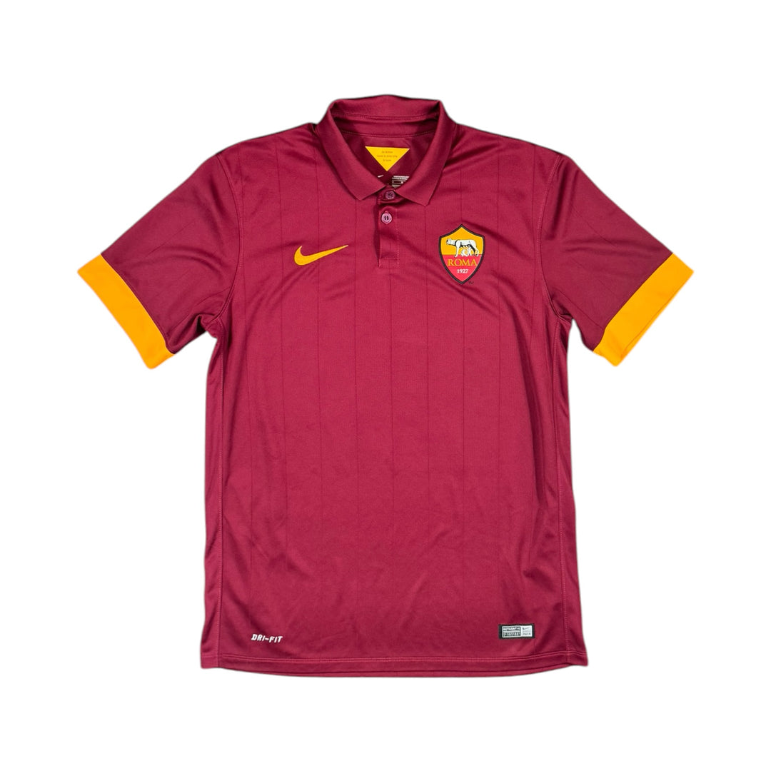 2014-15 Roma Home Shirt GERVINHO #27 - 8/10 - (M)