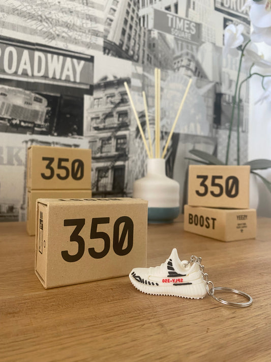 YZY 350 Zebra 3D Keychain