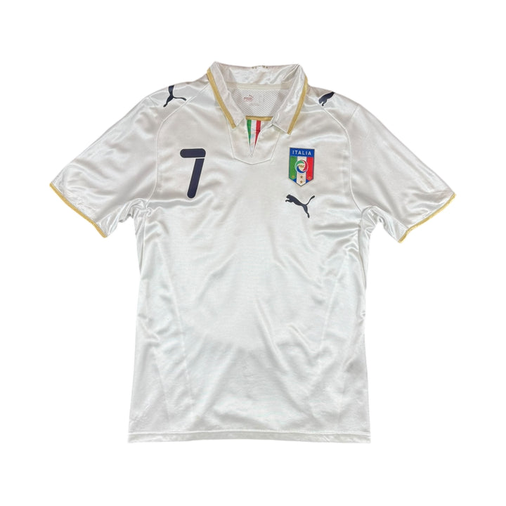 2008-09 Italy Puma Away Shirt #7 DEL PIERO - 8/10 - (S)
