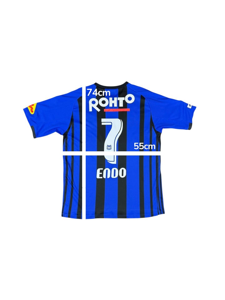 2016 Gamba Osaka Umbro Home Shirt #7 ENDO - 9/10 - (L)