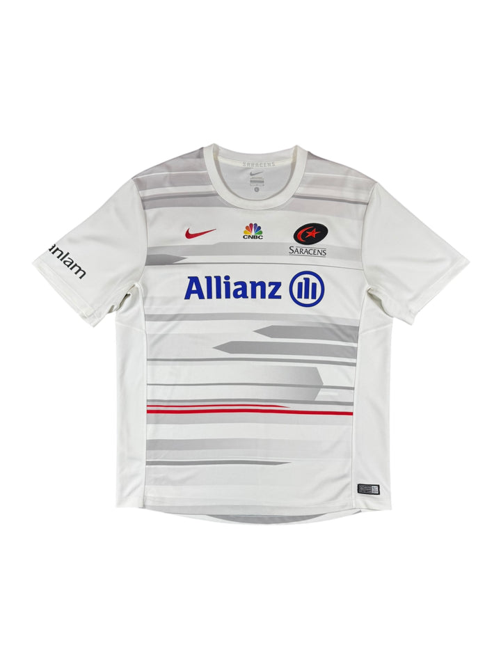 2014 Saracens Nike Away Rugby Shirt - 8/10 - (L)