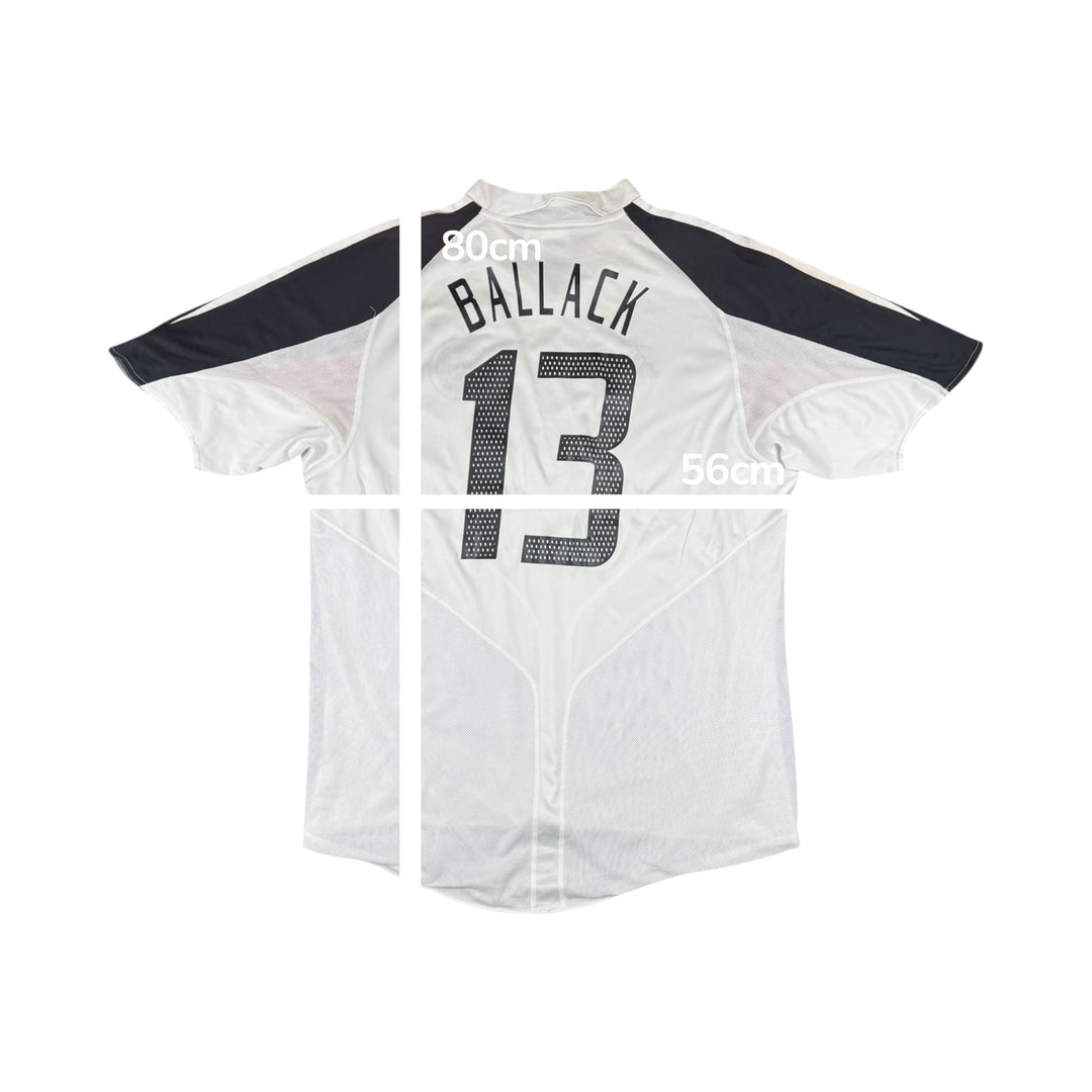 2004-06 Germany Adidas Home Shirt #13 BALLACK - 9/10 - (XL)