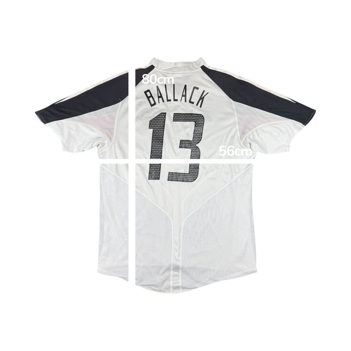 2004-06 Germany Adidas Home Shirt #13 BALLACK - 9/10 - (XL)