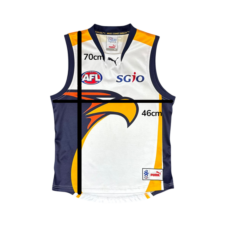 2014-15 West Coast Eagles AFL Puma Clash Jersey - 8/10 - (M)