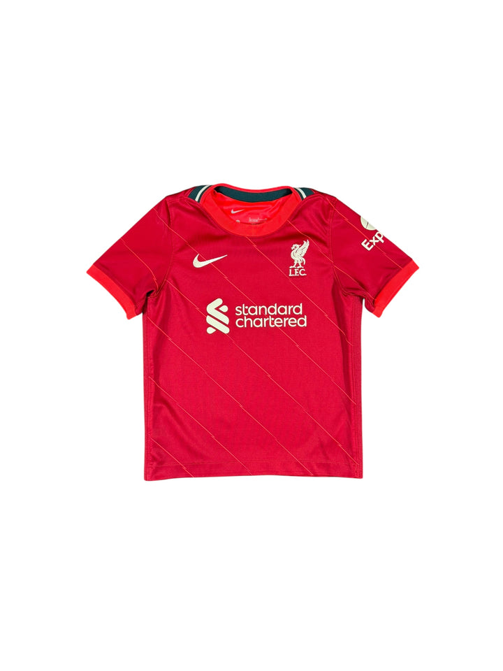 2021-22 Liverpool Nike Home Shirt - 9/10 - (6-8 Years)