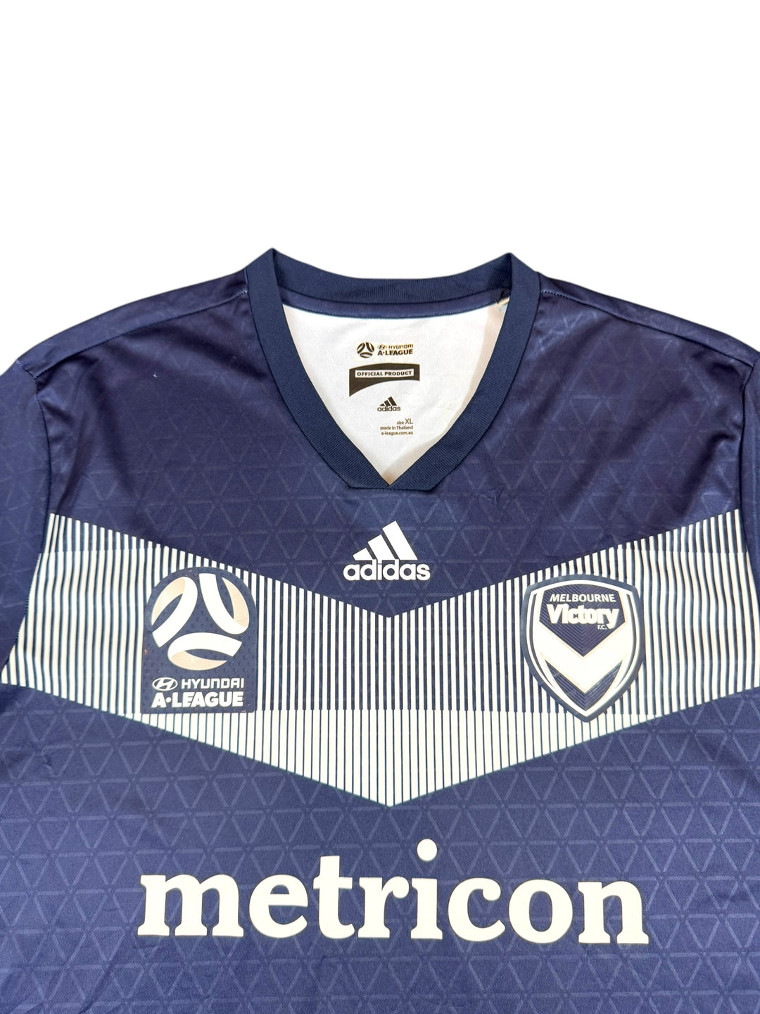 2018/19 Melbourne Victory Adidas Football Shirt - 8/10 - (XL)