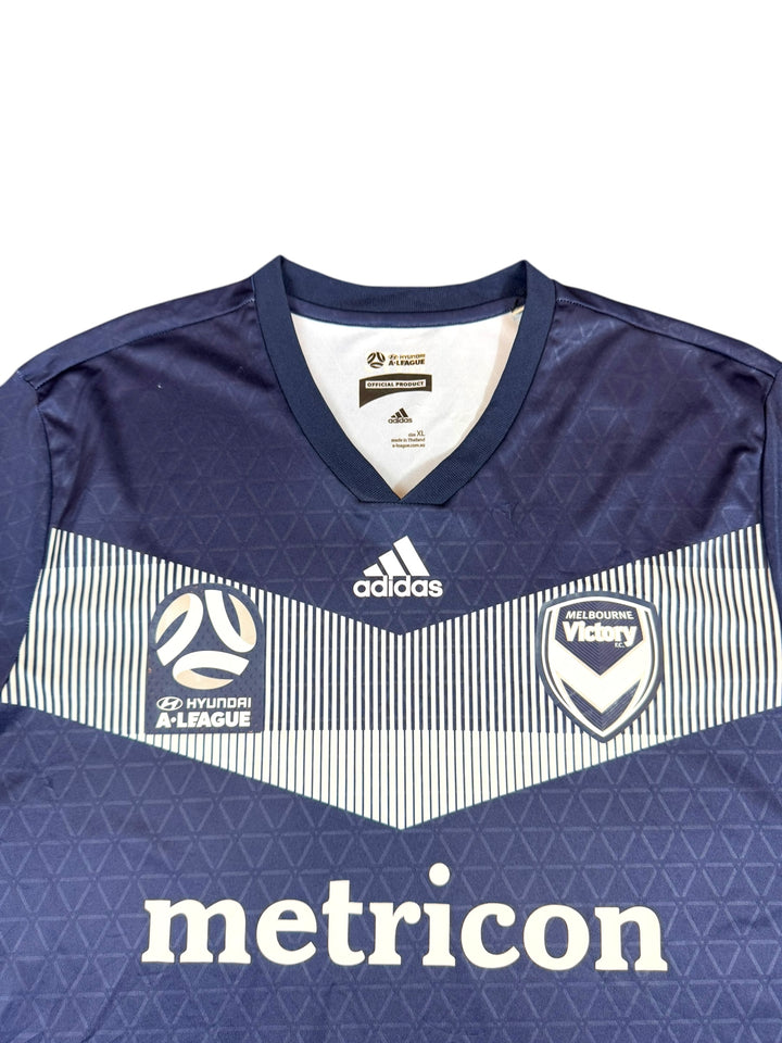 2018/19 Melbourne Victory Adidas Football Shirt - 8/10 - (XL)