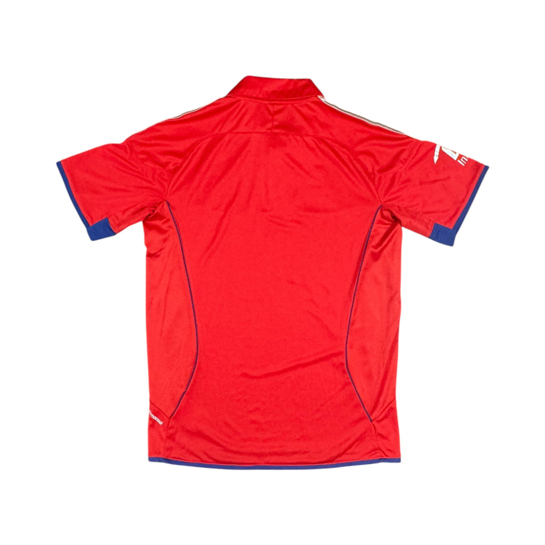 2013-14 England Adidas ODI Cricket Shirt - 9/10 - (M)