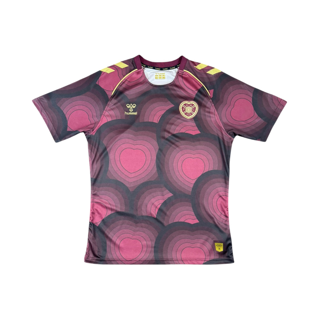 2025-26 Hearts Hummel Home Shirt - 9/10 - (M)