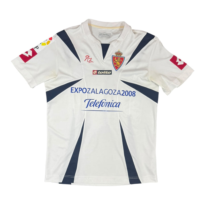 2006-07 Real Zaragoza Home Shirt JUANFRAN #11 - 7/10 - (L)