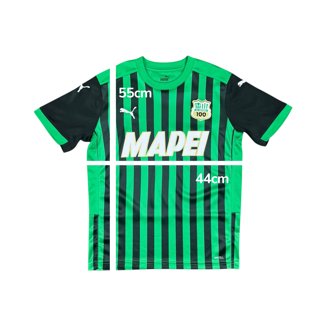 2020-21 Sassuolo Puma Home Shirt - 10/10 - (11-12 Years)