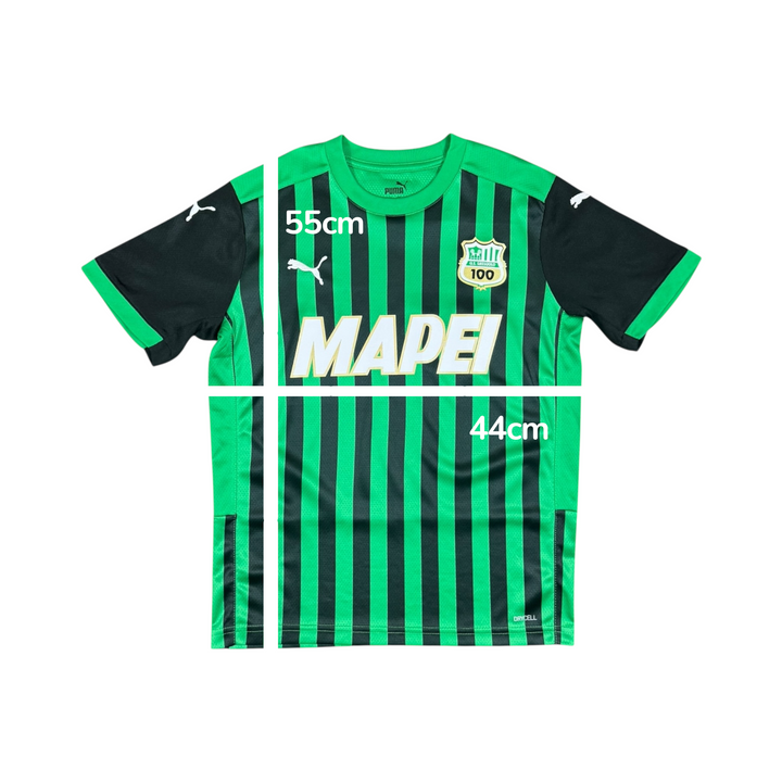 2020-21 Sassuolo Puma Home Shirt - 10/10 - (11-12 Years)