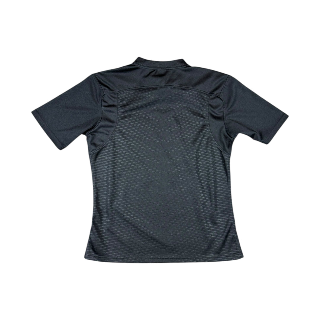 2016-17 New Zealand Adidas Home Rugby Shirt - 9/10 - (L)